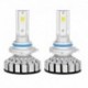 2x autó LED fényszórókészlet H7 400W 36000LM 6000K fényes LED fényszóró izzók készlet lámpa automatikus autóstílus