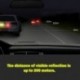 piros - Háromszög figyelmeztető jel Reflektív biztonságos óvatosság Autó matricák Matricák Motorkerékpár
