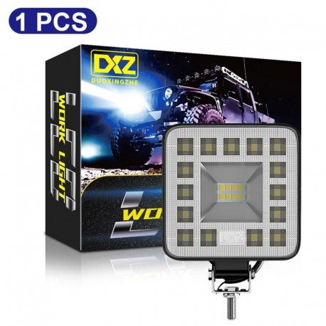 1 DB - AKCIÓ 69W 23LED Munkafény árvízgerenda bár autó terepjáró ATV terepjáró vezetési lámpa IP67 ködlámpák