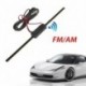 Univerzális műanyag fekete szélvédő autó AM FM rádió antenna jelerősítő erősítő 6,23 láb 12 V univerzális antena