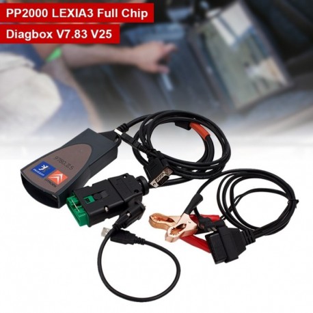 Forró új PP2000 Lexia 3 automatikus szerszámkészlet Diagnosztikai szkenner átlós doboz a Citroen Peugeot diagnosztikai