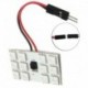 360 fokos fény 16 statikus színű távirányító 2PCS T10 5050 12 SMD RGB autó tető kupola olvasó LED fény lámpa izzó