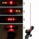 LED kerékpár bicikli irányjelző irányított féklámpa lámpa 8 hangos kürt fix rögzítésű készlet kerékpár fény