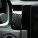 3PCS szénszálas középső műszerfal konzol borító díszléc matrica a Honda Civic 2016-19-hez Gyors szállítás