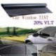 Vágatlan ablaküveg árnyalatfólia 20 VLT 10ft Feet Car Home Office Glass carro voiture Gyors szállítás CSV