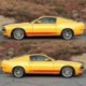 piros - Autó matricák Ajtó oldalsó szoknya Vinyl Wrap Verseny matricák Autó Tuning kiegészítők