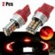 2db 15 LED-es LED-es féklámpa piros villogó / villogó villogó lámpa a fék autó hátsó lámpájához
