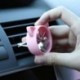 Hajók: Kínából - Mini autóillatú légfrissítő ABS automatikus szellőzőnyílás kimeneti parfümkapocs friss