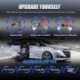 6000K 2db - 1 pár 55W 3500-4500LM H7 pótlámpa fényszóró lámpa fény egyenes buborék 4300K-12000K HID Xenon izzók