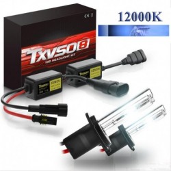 12000K 2db - Eladó! 1 pár H7 pótlámpa fényszóró lámpa fény egyenes buborék 4300K-12000K 55W 3500-4500LM HID Xenon