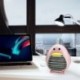 Pink USA - 110V / 220V 500W mini fűtés hordozható elektromos ventilátor fűtés asztali fűtés kályha melegítő gép
