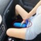 Kültéri hordozható piszoár női férfiak gyermekek 750 ml-es mini WC utazótáborba túrázó bili gyerekek edző