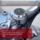 Vízálló motorkerékpár motorkerékpár kormányra szerelhető kerek tárcsás óra tartozék Univerzális kormányra