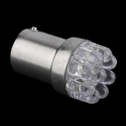 1db szuper fényes 1156 9 SMD autó izzólámpa fehér LED irányjelző lámpa G18 / BA15S 67 5007 forró eladás