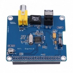Raspberry Pi 3 / 2B HIFI DiGi digitális hangkártya I2S digitális audio bővítő kártya optikai szálas modul bővítő