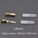 2.8MM - 200 db / 50 pár női férfi lapátos krimpelő csatlakozóhüvely huzal tekercselő csatlakozó 22-16 Awg 2-hoz 2,8 mm
