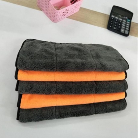 45x38cm puha korall bársonyos törölköző polírozó törölközők autómosó tisztító kendő szárító törölköző