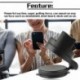 360 forgatható autó szélvédő tapadókorongra szerelhető univerzális mobiltelefon tartó konzol Mini kerek autó tartó