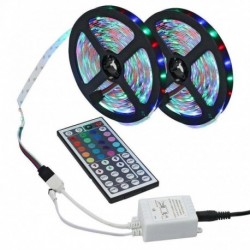 5M / darab DC 12V 600 LED 3528 SMD RGB hosszú élettartamú LED szuper fényerő rugalmas fénysáv