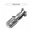 arany 6.3mm 100db - Spade krimpelő terminálok 22-16 Awg 0,5mm2-1,5mm2 elektromos szigetelő hüvely huzal tekercselő