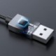 USB-A - 3,5 mm-es digitális audio adapter kábel Kábel számítógép HIFI hangkártya audio adapter USB fejhallgató 2-in1