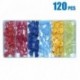 240PCS - 120PCS / 240PCS csapos huzalcsatlakozó önkioldó gyorscsatlakozó huzalterminál szigetelése domború gyorskapcsoló