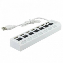 USB 3.0 HUB 2.0 HUB Multi USB Splitter 4/7 portos bővítő, több USB 3 Hab hálózati adapter kártyaolvasó PC-hez