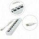 USB 3.0 HUB 2.0 HUB Multi USB Splitter 4/7 portos bővítő, több USB 3 Hab hálózati adapter kártyaolvasó PC-hez