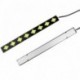 2db vízálló rugalmas COB Led Drl CAR LED ultra vékony szuper fényes DRLwhite DRL LED COB nappali menetfény