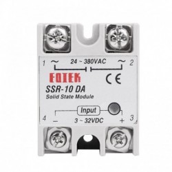 1db szilárdtest relé SSR-25DA 25A SSR-10DA SSR-25DA SSR-40DA 5-24VDC - 24-380V AC SSR 25DA, 6-20mA