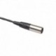 Női - Mini XLR 3 tűs apa - 3 tűs videokábel, apa / anya a Blackmagic Pocket Cinema 4K fényképezőgép audio vonalához