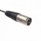Női - Mini XLR 3 tűs apa - 3 tűs videokábel, apa / anya a Blackmagic Pocket Cinema 4K fényképezőgép audio vonalához