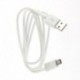 fehér - HotOriginal Micro Removable Micro USB 2.0 adatátviteli kábel adatkábeltöltőhöz Samsung Galaxy S3 S4 3.