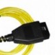 Ethernet-OBD interfész kábel Nagy teljesítményű kódolás F-sorozat az ENET 2M hibakódok diagnosztikai szkenneréhez