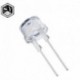 10PCS ÚJ F8 8mm 0.5W 3.0-3.2V szalmakalap LED fehér Szuper fényes LED lámpa széles látószögű átlátszó LED lámpa