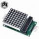 8x8 8 * 8 MAX7219 Dot Led Matrix modul MCU LED kijelző vezérlő modul Arduino 5V interfész modul kimeneti bemenetéhez