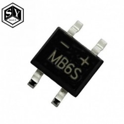 NAGY IT 10db 600V 0.5A SOP-4 SMD egyenirányító diódahíd mb6s