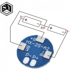 1db nagyszerű IT 2S 5A lítium-ion lítium akkumulátor 7.4v 8.4V 18650 töltő védőtábla bms pcm li-ion lipo akkumulátor