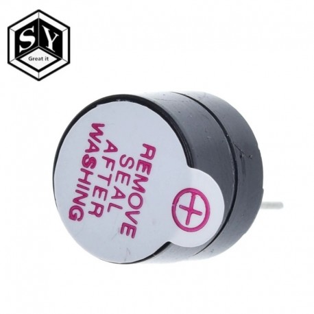 10db 3v aktív hangjelző mágneses hosszú folyamatos sípoló hangjelző csengő 12 mm-es MINI aktív piezo hangjelző