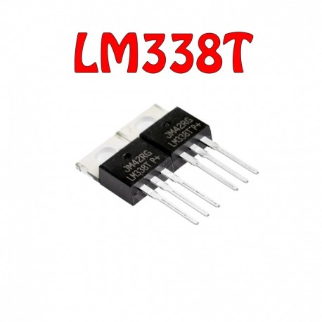 10db LM338T LM338 TO-220 tranzisztor gyártmány Kínában