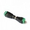 1 pár férfi és női kiváló minőségű 2,1 mm x 5,5 mm a DC tápcsatlakozó adapter csatlakozó dugaszához CCTV kamerához