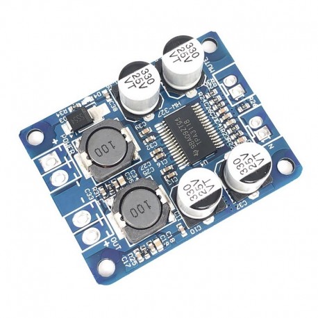 10db TPA3118 PBTL mono digitális erősítő kártya 1X60W 12V 24V POWER AMP