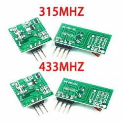 433MHZ - 10páros (20db) 315Mhz 433Mh RF vezeték nélküli adóegység és vevő készlet 5V DC vezeték nélküli Arduino