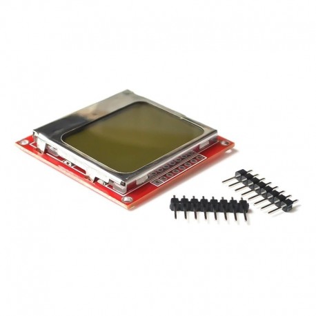 1db / tétel Új modul 84 * 48 84x84 LCD adapter NYÁK Nokia 5110-hez