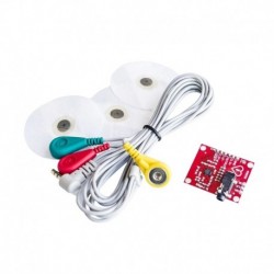 AD8232 Ecg modul AD8232 EKG mérés impulzus szív EKG monitorozó érzékelő modul készlet DIY