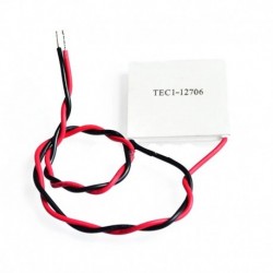 50PCS TEC1-12706 12706 TEC termoelektromos hűtő Peltier 12V A félvezető hűtés új TEC1-12706