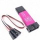 1db ST LINK Stlink ST-Link V2 Mini STM8 STM32 szimulátor Letöltés programozó programozás fedéllel