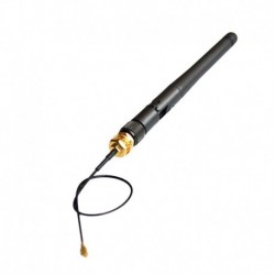 2.4G antenna hajtogatott Bluetooth wifi modul ZigBee antenna SMA - IPEX tápvezeték 2.4GHz antenna