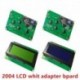Kék - LCD2004   I2C 2004 20x4 2004A kék / zöld képernyő HD44780 karakteres LCD / w IIC / I2C soros interfész adapter modul