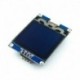fehér - 1,5 hüvelykes 128x128 OLED árnyékoló képernyő modul Raspberry Pi-hez STM32-hez, Arduino-hoz